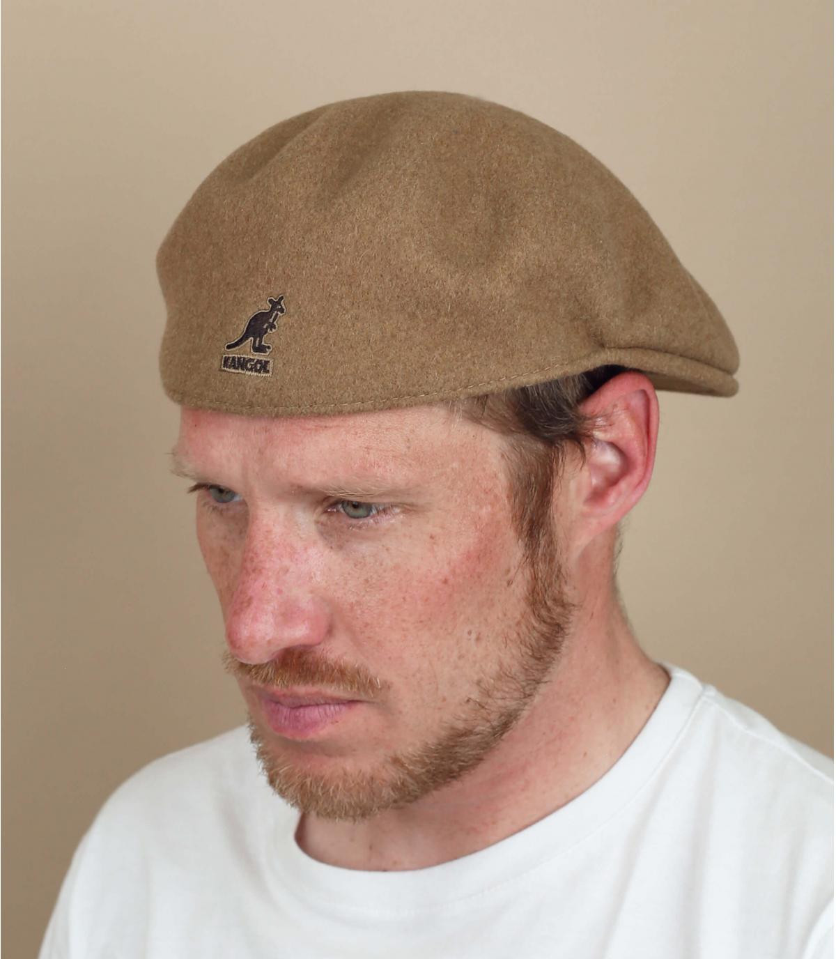 Original Kangol 504 504 Wolle schwarz